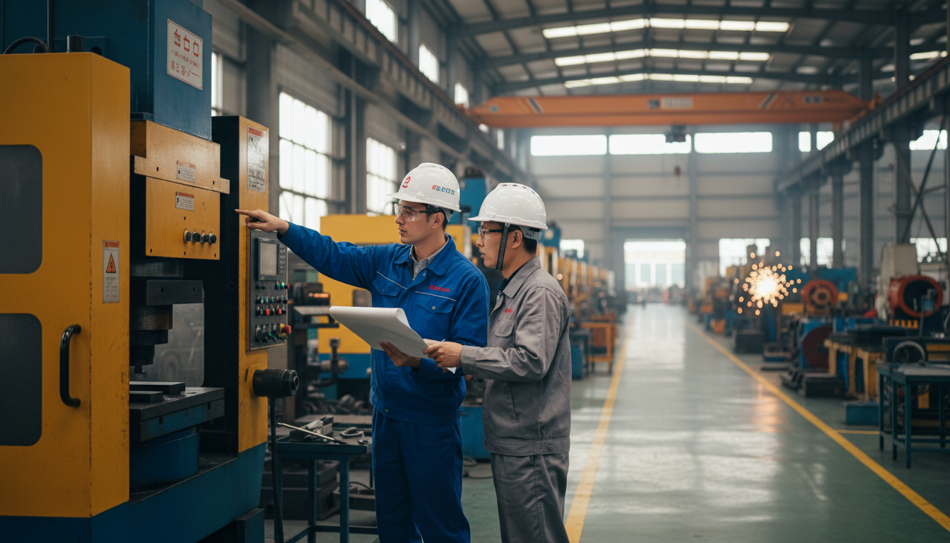 Проверка завода в Китае